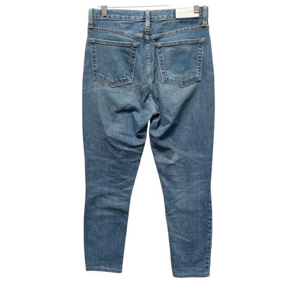 REDONE Originals High Rise Ankle Crop Jeans Size 30 - Picture 4 of 12